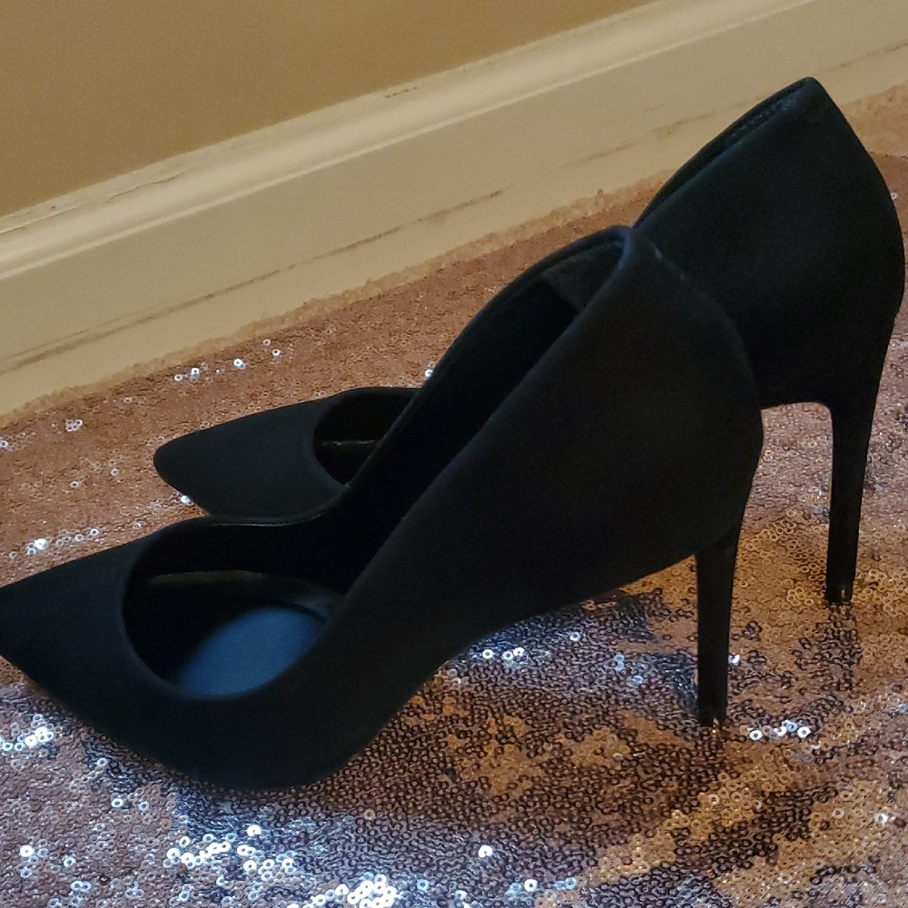 Steve Madden Elegant Black Stiletto Heels